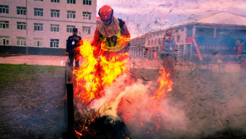 “火焰藍(lán)”大比武