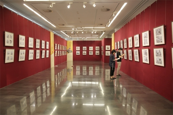 展覽現(xiàn)場。出版社供圖