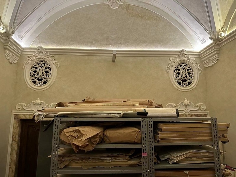 美第奇洛倫佐圖書(shū)館保存古籍。中藝國(guó)際供圖