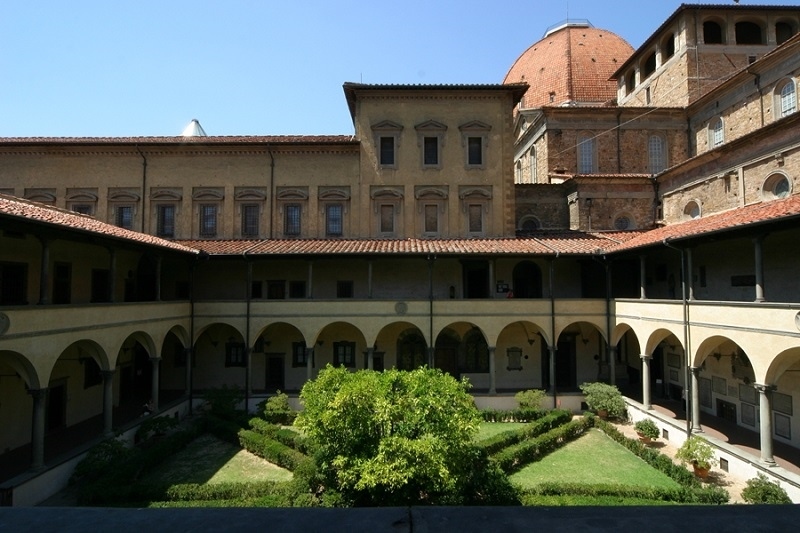 意大利美第奇洛倫佐圖書(shū)館。美第奇洛倫佐圖書(shū)館供圖