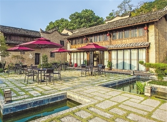 整治后的蓮都區(qū)下南山村催生眾多新業(yè)態(tài)。 當(dāng)?shù)毓﹫D