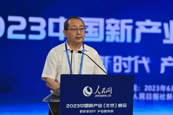 中央網信辦網絡綜合治理局副局長李云峰。人民網記者 于凱攝