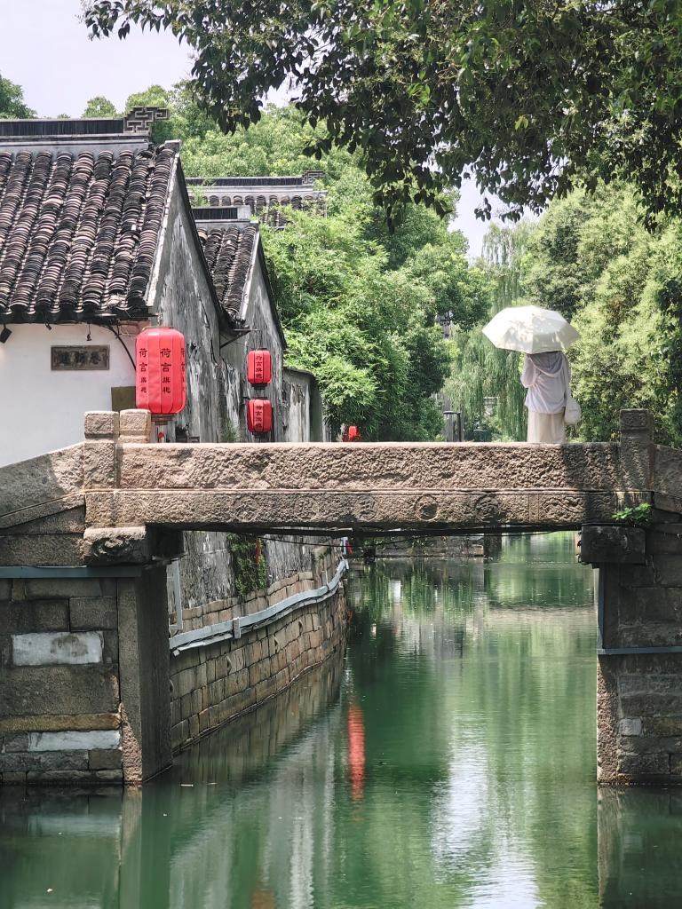 7月6日拍攝的平江歷史文化街區(qū)一景。新華社記者 楊依軍 攝