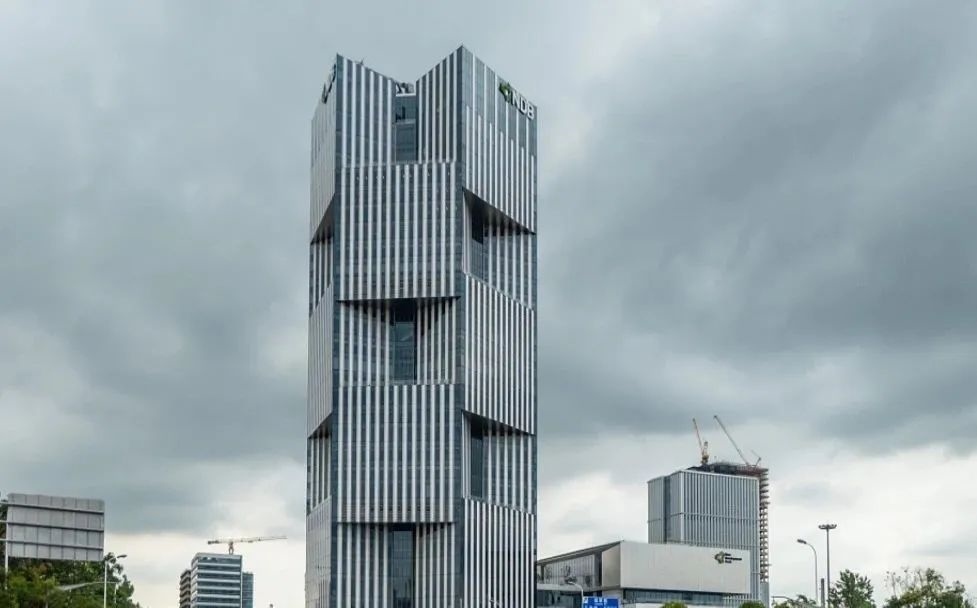 上海浦東新區(qū)，金磚國家新開發(fā)銀行總部大樓。