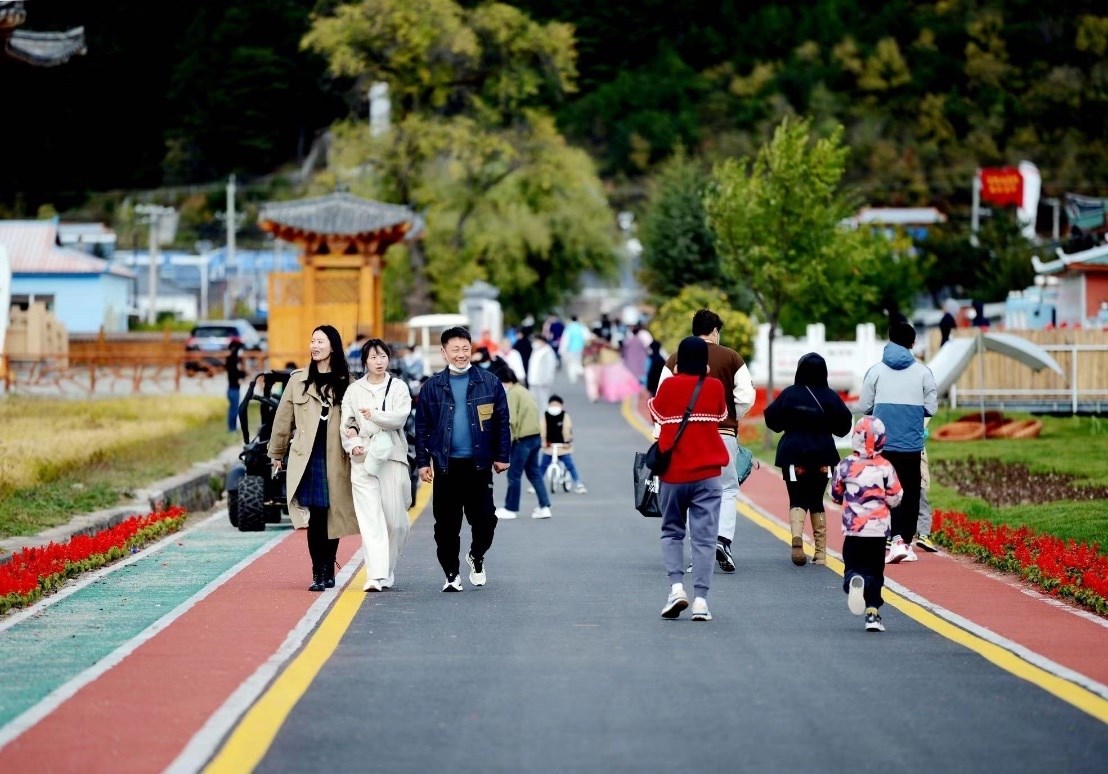 光東村干凈整潔的街區(qū)。主辦方供圖