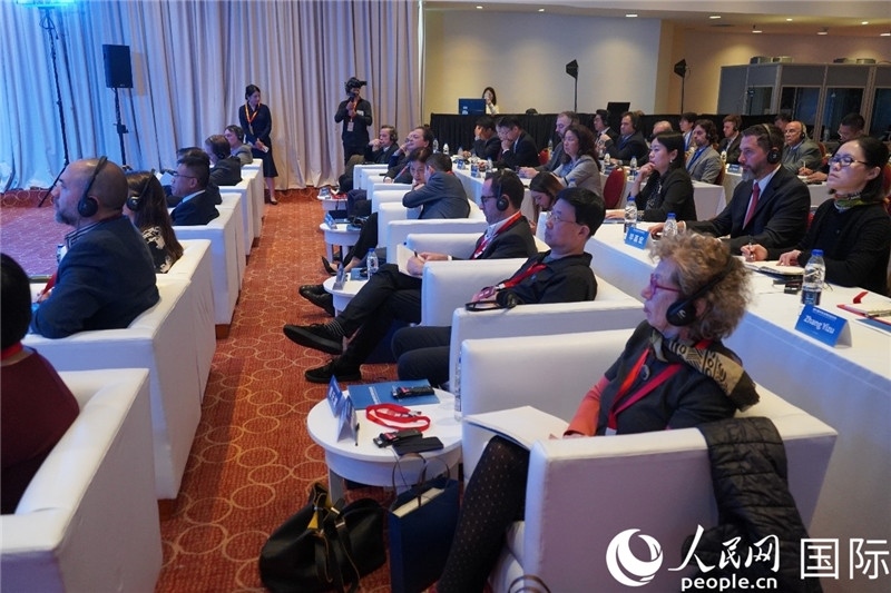 圖為“中拉文明對話論壇”現(xiàn)場。人民網(wǎng)記者 許放攝