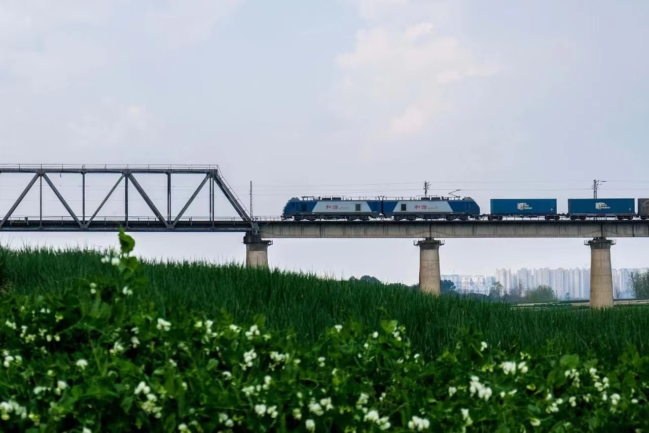 國鐵集團發(fā)布中歐班列全程時刻表成果。國鐵集團供圖