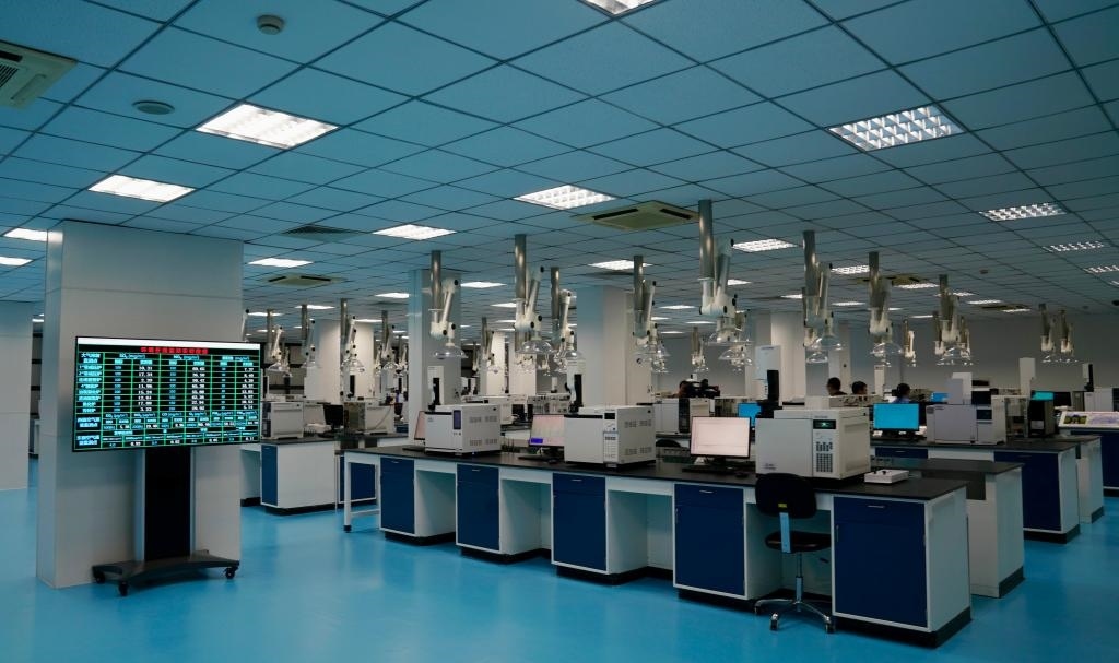 近日拍攝的公司檢驗(yàn)計(jì)量中心。新華社記者 胡晨歡 攝