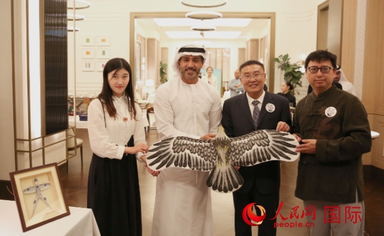 非遺展示。人民網(wǎng) 塔里克·易卜拉欣攝