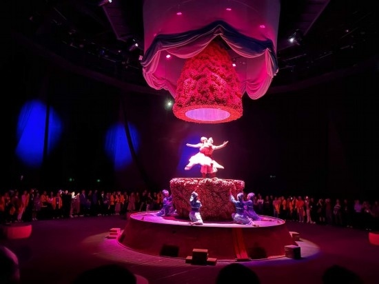 《天釀》演出場景。本報記者劉書文攝