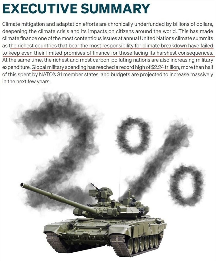 看看北約的“碳足跡”，就知道西方的氣候承諾有多扯