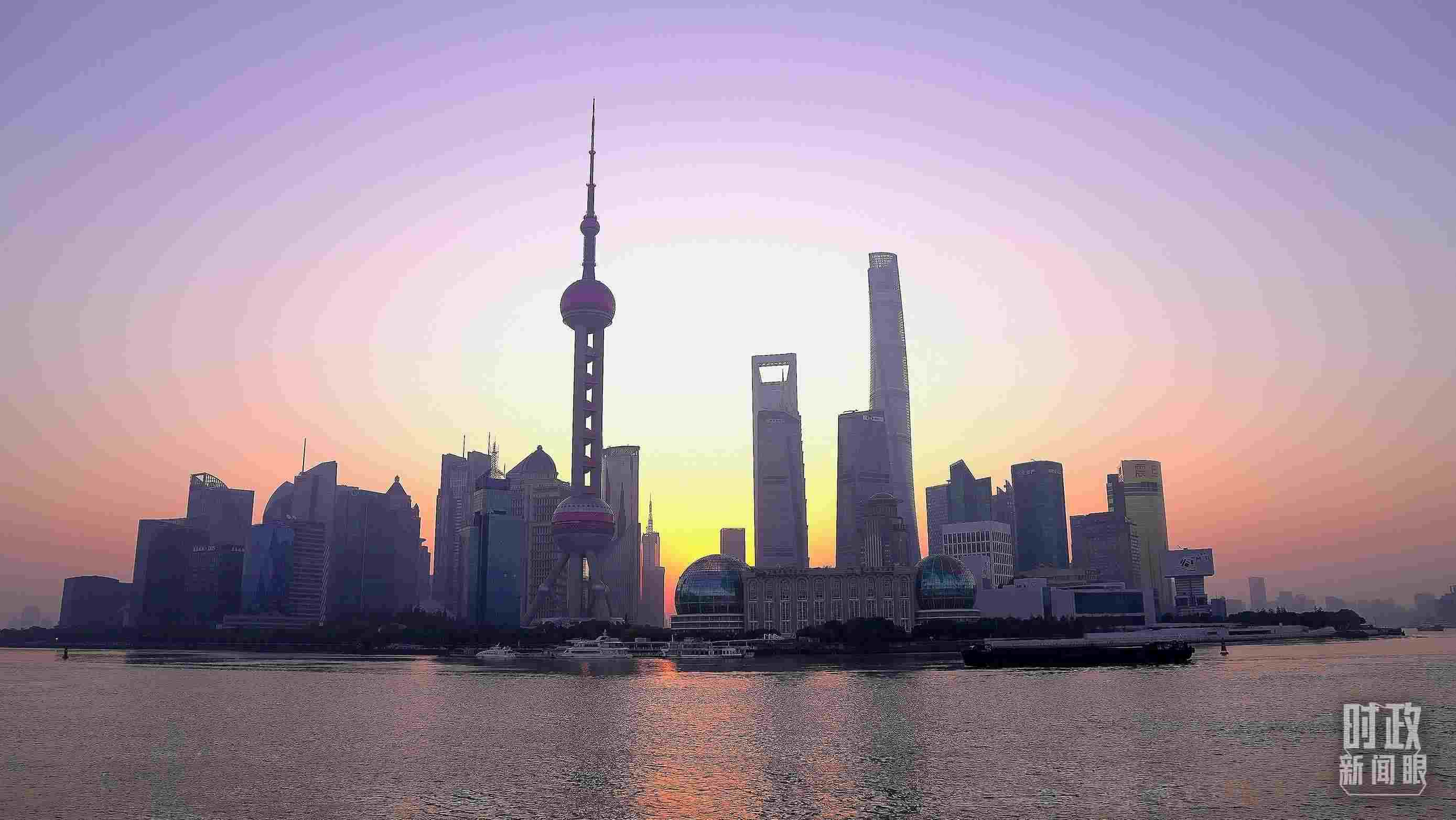 △上海。（總臺(tái)央視記者劉琦拍攝）