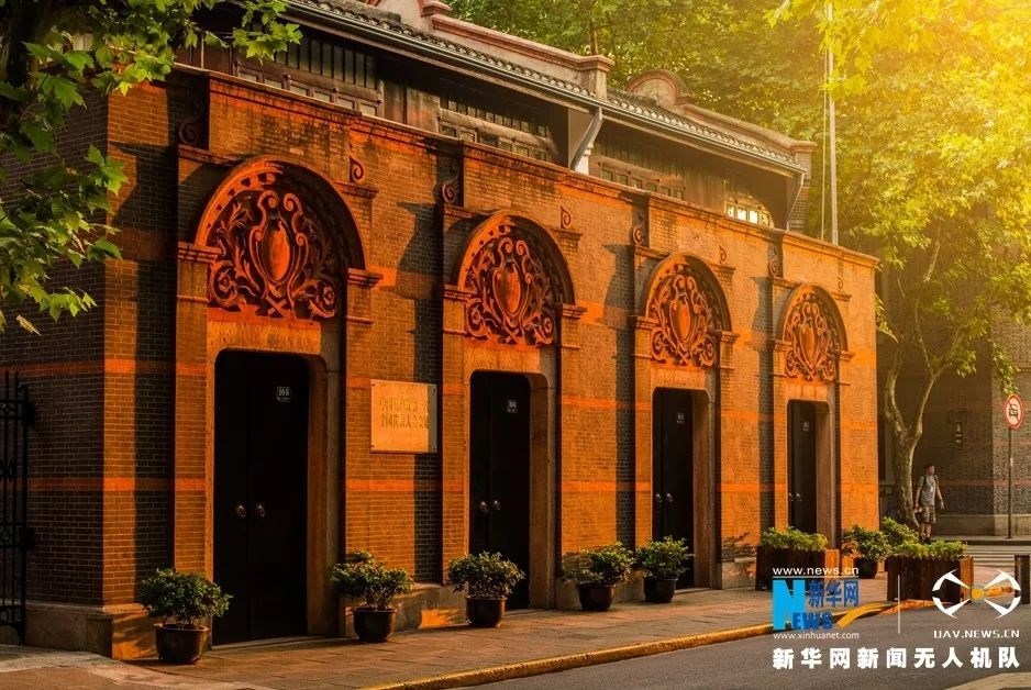 晨曦下的中共一大會(huì)址紀(jì)念館。新華網(wǎng) 吳愷 攝