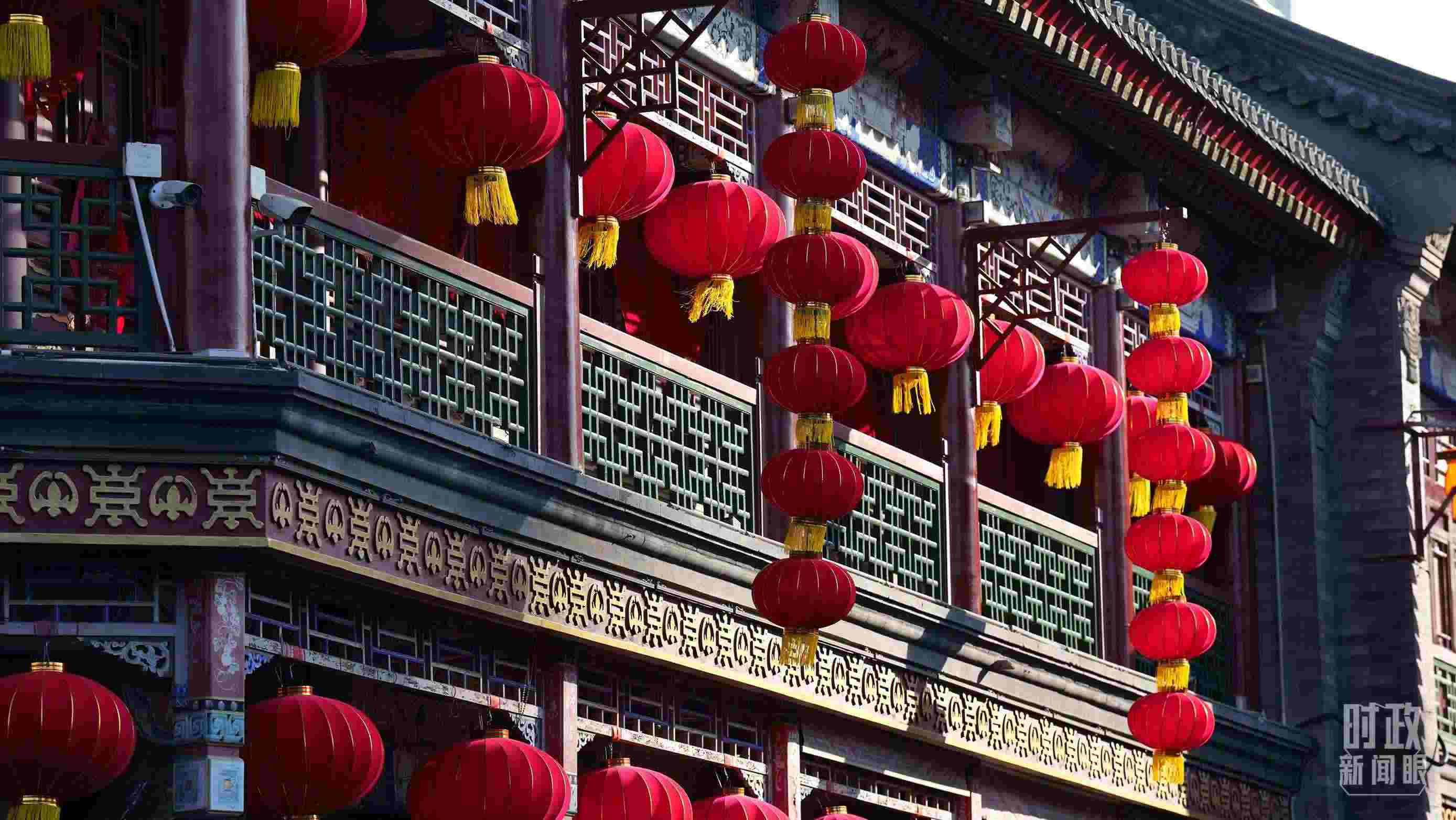 △天津古文化街。（總臺國廣記者李晉拍攝）