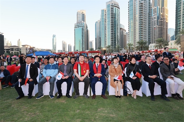 活動(dòng)現(xiàn)場。中建中東供圖