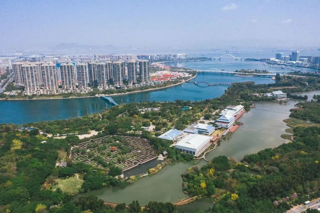 五緣灣濕地公園(人民網(wǎng)記者 陳博攝)