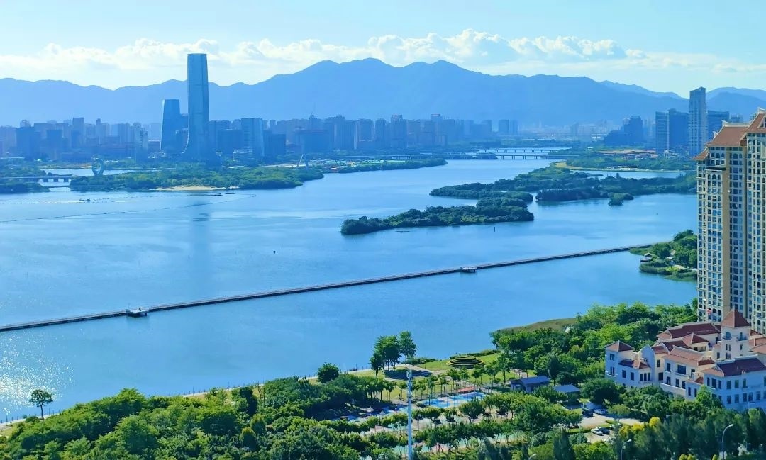 杏林灣水上自行車道(人民網(wǎng)記者 陳博攝)