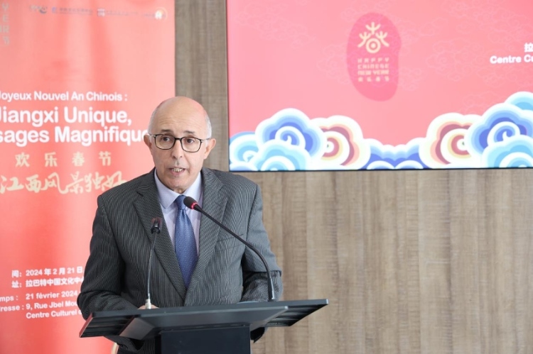 拉巴特文化藝術(shù)遺產(chǎn)復(fù)興協(xié)會(huì)主席德里希致辭?；艟z