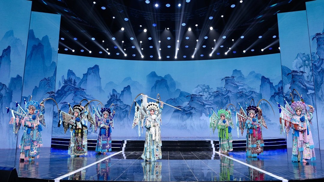 圖：秦腔戲曲《楊門女將》 表演者：惠敏莉、趙璐璐等