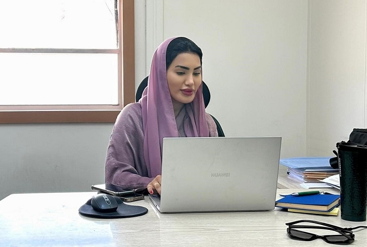 卡爾圖姆在工作中。中石化南京工程中東公司供圖