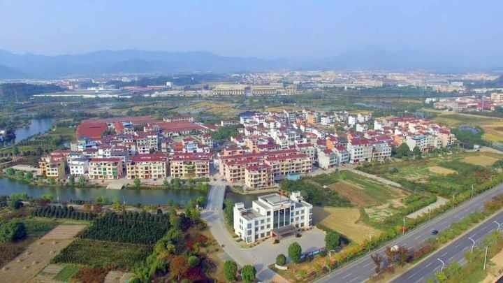 △俯瞰后陳村。