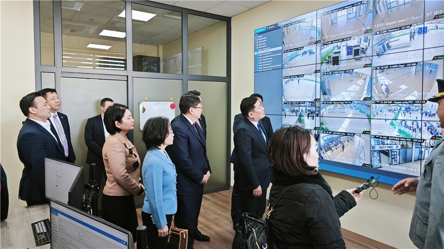 3月24日，中蒙官員考察項(xiàng)目。駐蒙古使館供圖