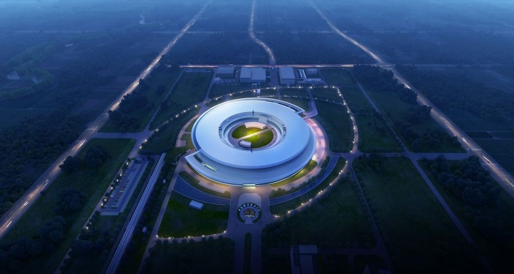 這是合肥先進(jìn)光源效果圖。