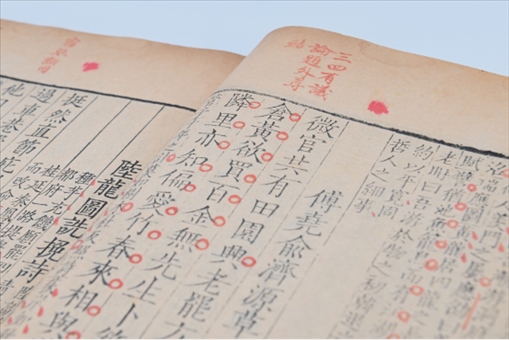 人民教育出版社館藏善本古籍《施注蘇詩》內(nèi)文展示。人教社供圖