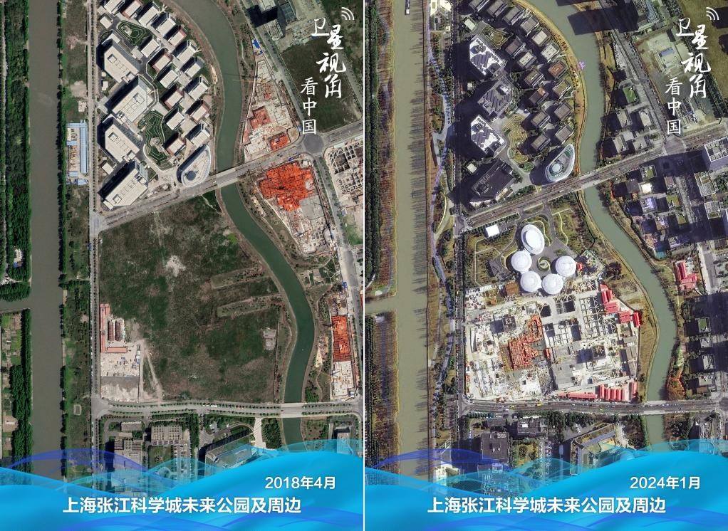 張江科學(xué)城未來公園從無到有，將打造代表人工智能發(fā)展最前沿、最高端成果的集中展示區(qū)、產(chǎn)業(yè)集聚區(qū)。