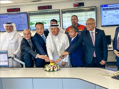 圖為燃機(jī)點(diǎn)火儀式，主辦方供圖