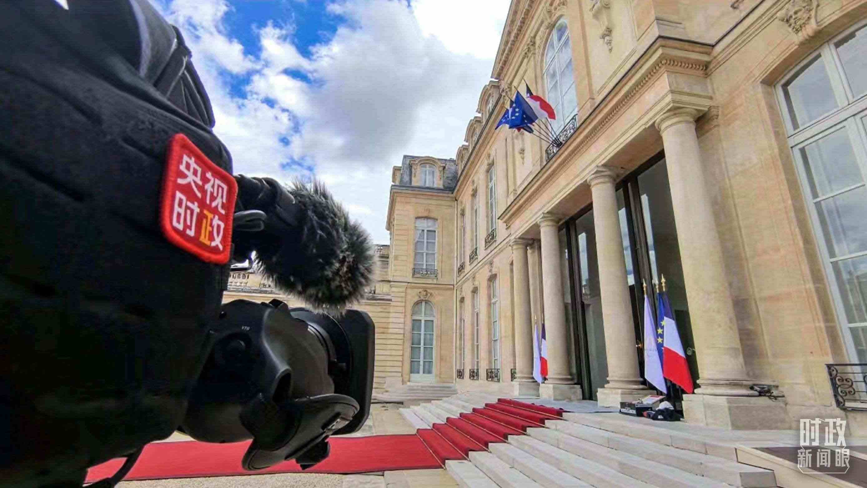 △愛(ài)麗舍宮。（總臺(tái)央視記者陸泓宇拍攝）