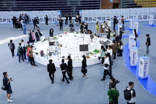 入圍決賽作品成果展。北京建筑大學(xué)供圖