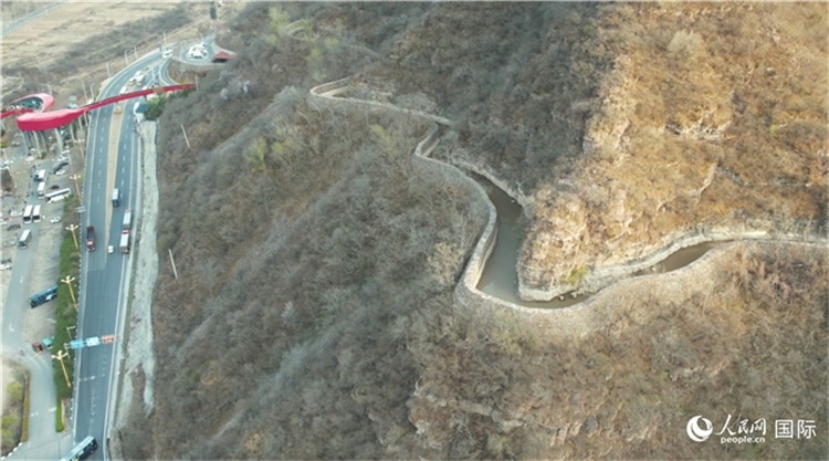 紅旗渠。人民網(wǎng)記者 劉寧攝