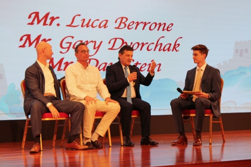 2、在故事分享環(huán)節(jié)，多名友好人士分享他們與中國的故事。 伊莎貝爾·羅德里格斯攝