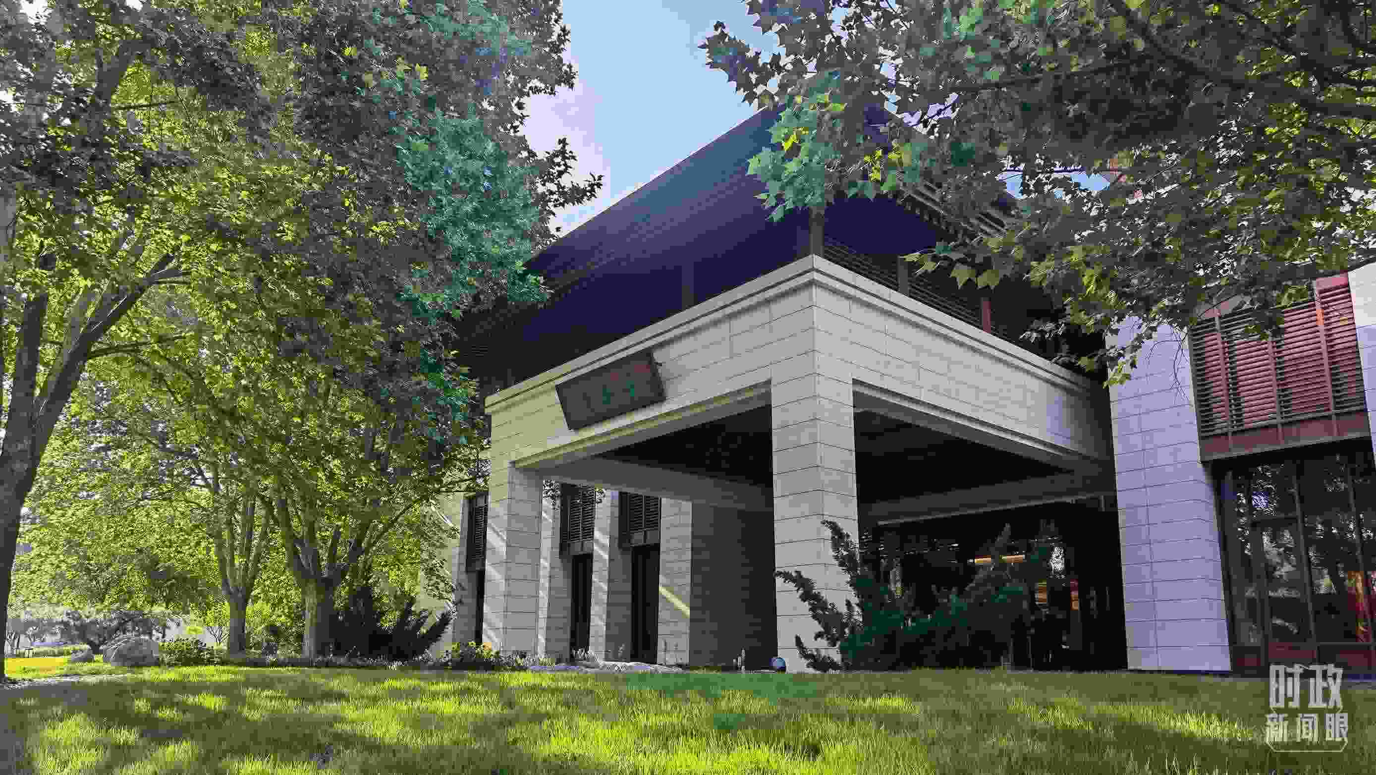 △釣魚臺芳華苑。（總臺央視記者石丞拍攝）