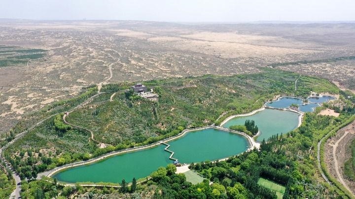 △2023年6月7日，寧夏靈武市白芨灘國家級自然保護(hù)區(qū)。