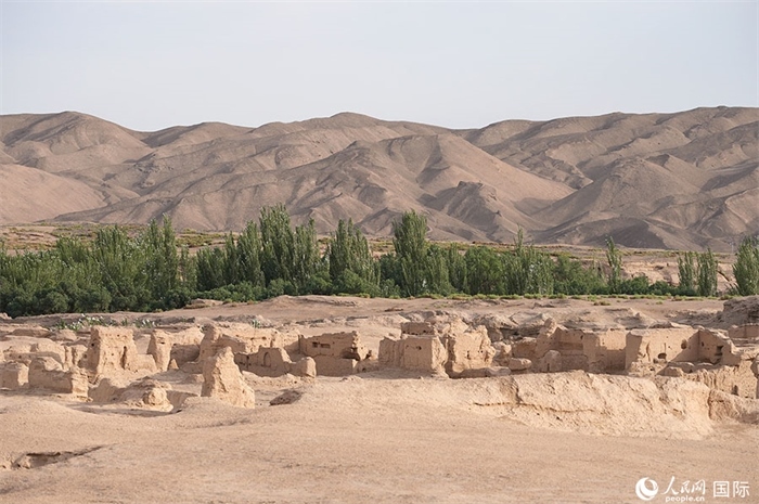 交河故城。人民網(wǎng)記者 張麗婭攝