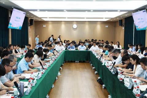 守正創(chuàng)新推動(dòng)思政課建設(shè)內(nèi)涵式發(fā)展學(xué)術(shù)研討會(huì)現(xiàn)場(chǎng)。武漢大學(xué)供圖