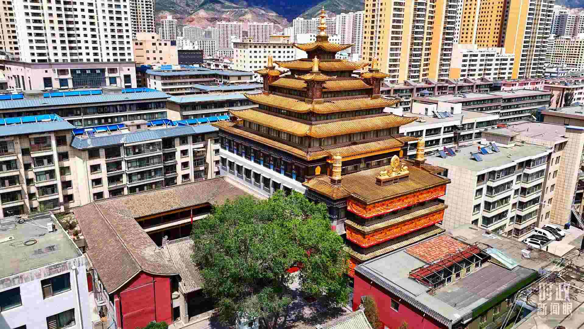 △宏覺寺。（總臺(tái)記者馬志原拍攝）