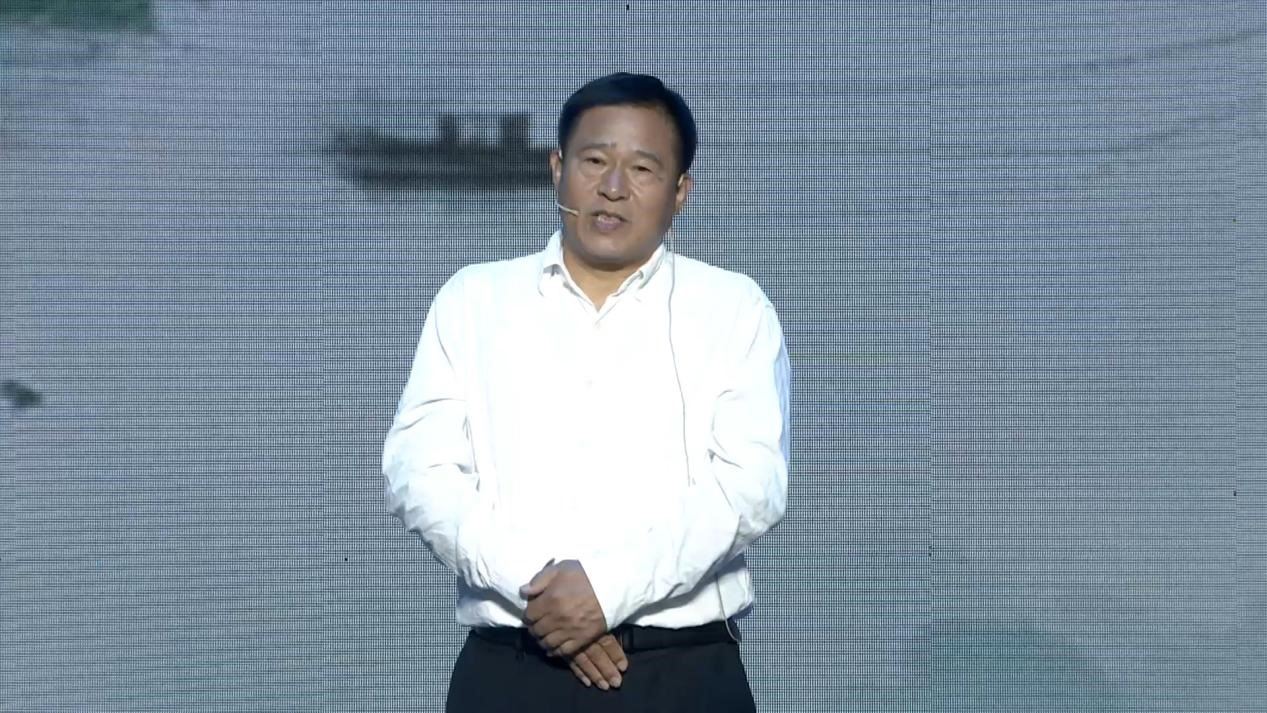 浙江大學(xué)藝術(shù)與考古學(xué)院教授林留根現(xiàn)場講述。