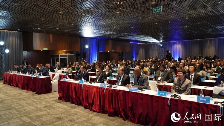 6月26日，北京—南非經(jīng)貿(mào)合作推介洽談會(huì)在約翰內(nèi)斯堡成功舉辦。人民網(wǎng) 劉暢攝