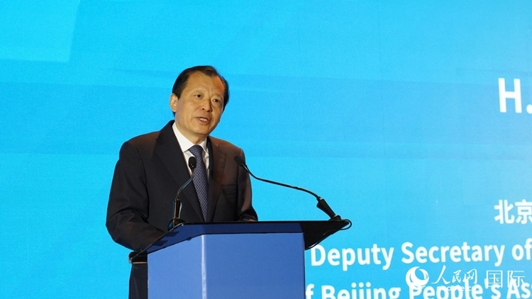 劉偉副書(shū)記致辭。人民網(wǎng) 劉暢攝