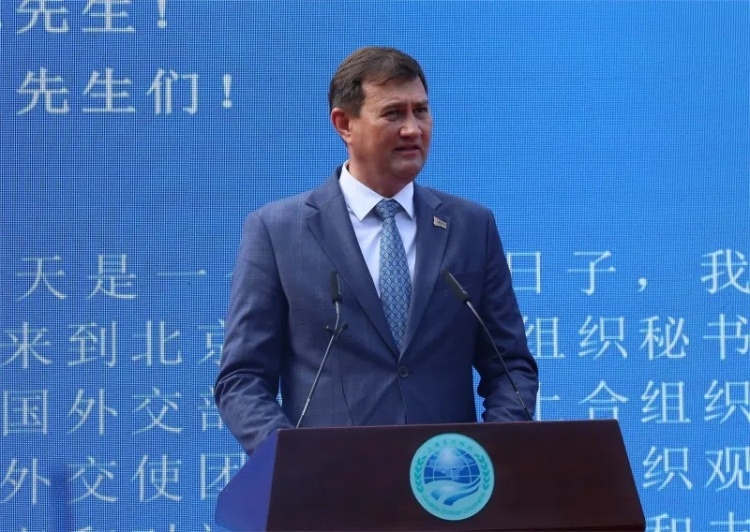 白俄羅斯外交部長馬克西姆·雷任科夫出席活動并致辭。主辦方供圖