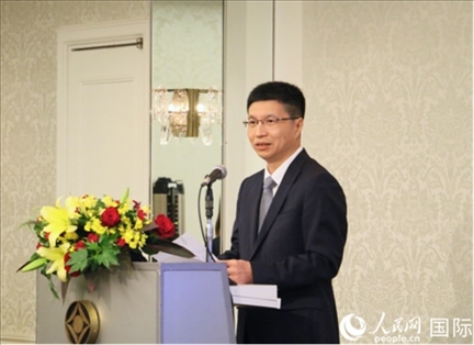 深圳市委常委、組織部部長程步一致辭。人民網 許可攝