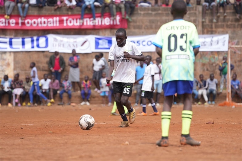 足球比賽現(xiàn)場。主辦方供圖