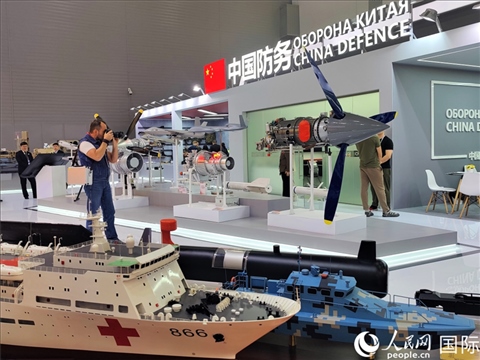 俄羅斯“軍隊(duì)-2024”國際軍事技術(shù)論壇現(xiàn)場(chǎng)。人民網(wǎng)記者 于宏建攝