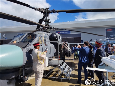 俄羅斯“軍隊(duì)-2024”國際軍事技術(shù)論壇現(xiàn)場(chǎng)。人民網(wǎng)記者 于宏建攝