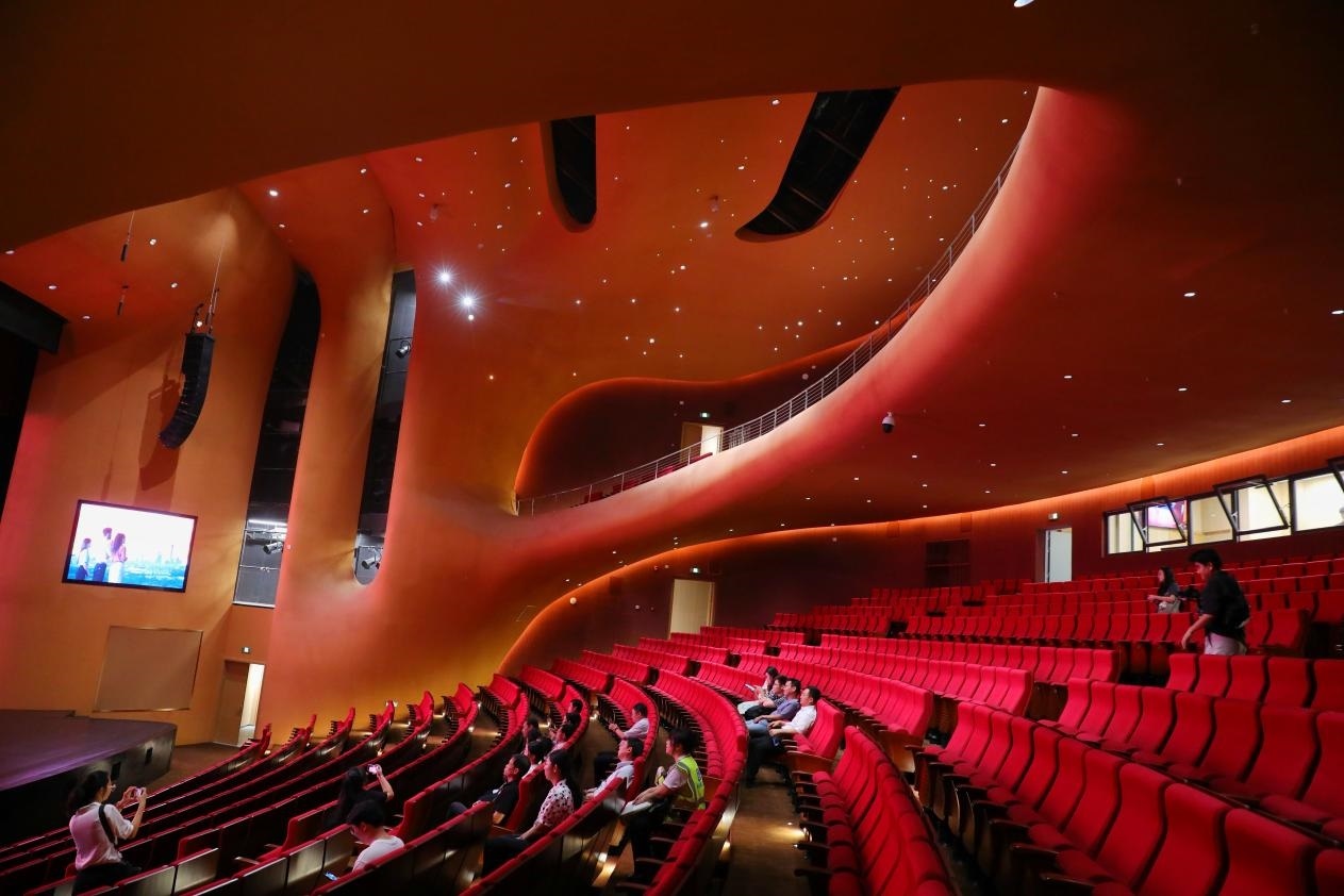 劇場內(nèi)部空間?！吨袊?jīng)濟周刊》記者 肖翊攝