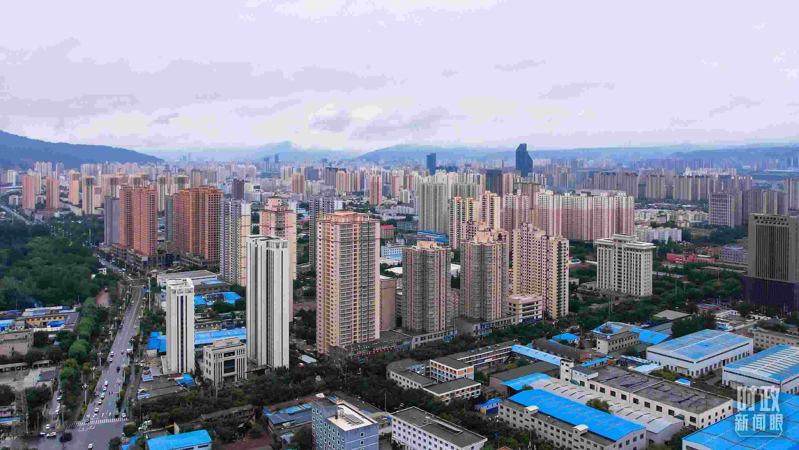 △蘭州。（總臺記者馬凌峰拍攝）