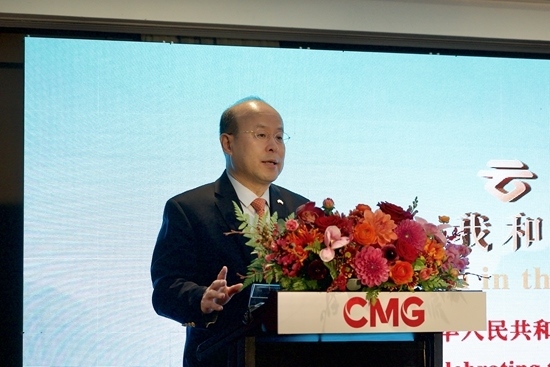 中國(guó)駐澳大利亞大使肖千出席活動(dòng)并致辭。張舒惠攝